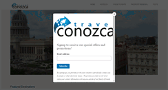 Desktop Screenshot of conozcatravel.com